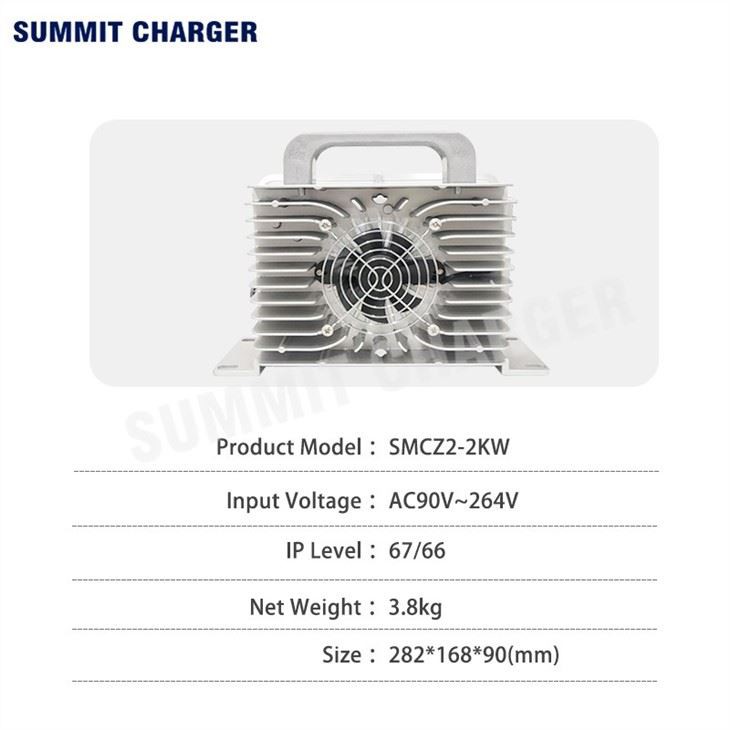 36V 48V 60V 72V 2KW On Board Battery Charger
