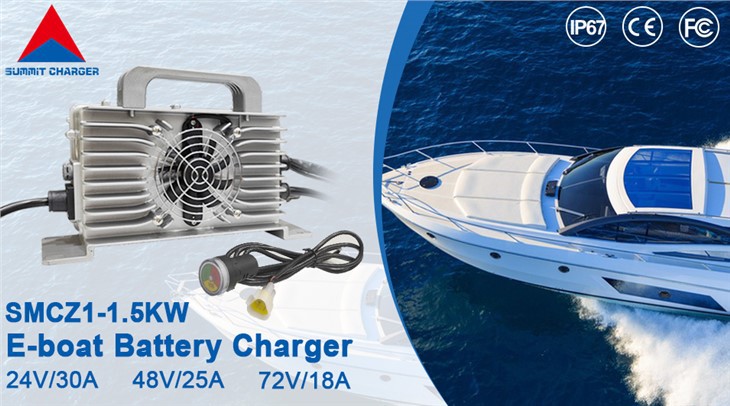 Carregador de Bateria Marítimo